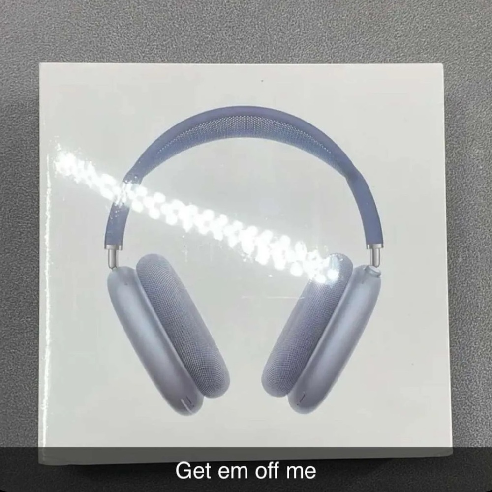 Apple Blue Wireless Headphones